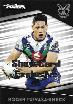 2020 NRL Traders - Show Card Exclusive #150 Roger Tuivasa-Sheck Front